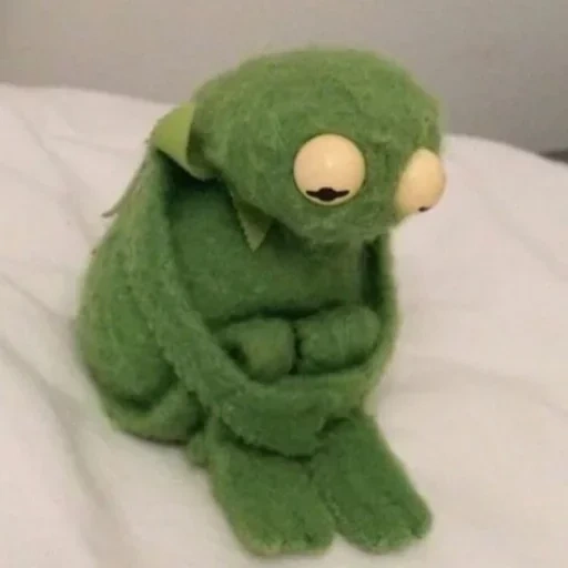 kemit, kermit la grenouille, komi de courge amère, kermit la grenouille, kermit la grenouille est triste