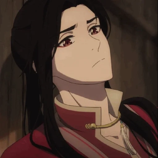 hua cheng, wei wuxian, cartoon characters, blessings from heaven, blessings of heaven and man
