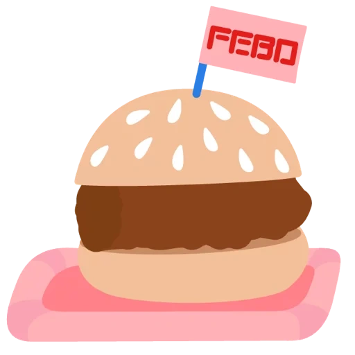 burger, emoji bourger, burger illustrator, burger illustration, chizburger burger king
