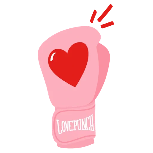 symbol of the heart, vector heart, the heart is vector, boxing glove icon, boxing glove drawing