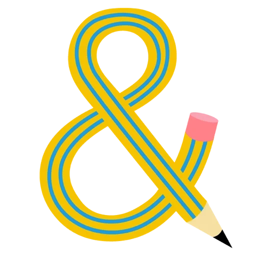 a pen, icons, symbols, logo, pencil logo