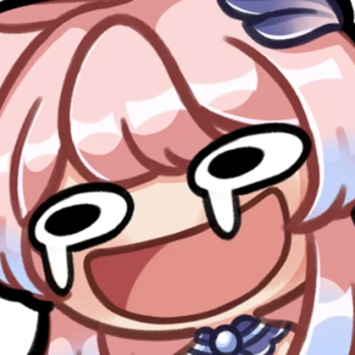 anime, emoji, rozemia vtuber, chibi gacha life