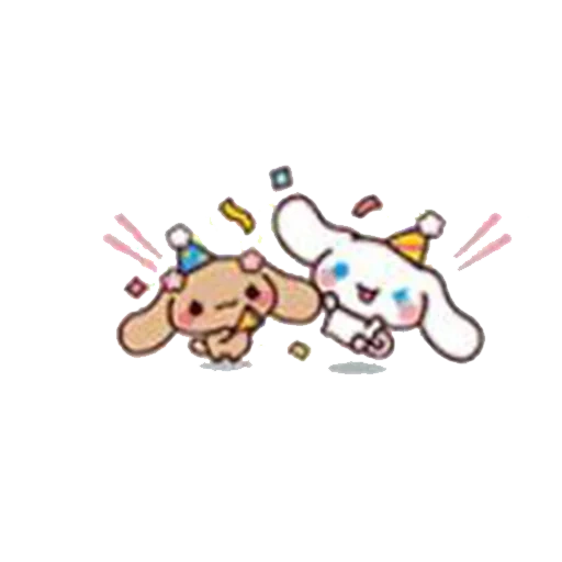 kawaii, hermoso, cinnamoroll, mejillas kawaii, efecto kawaii