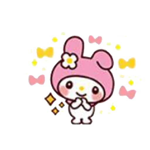 chuanjing, tala, my melody, hello katie melody, gatinho pixsat hello