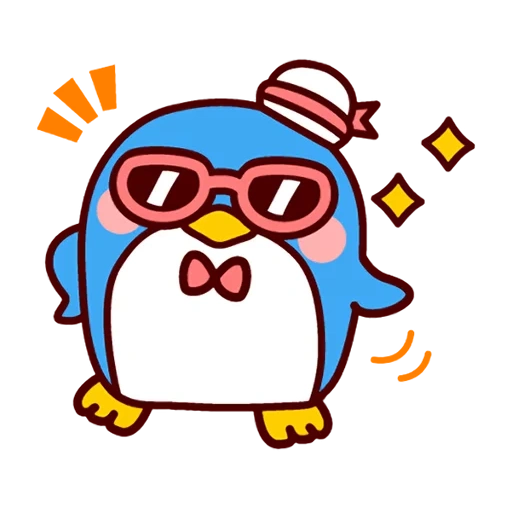 твиттер, санрио пингвин, корейские kakaotalk, вымышленный персонаж
