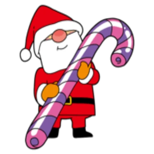 santa claus, santa, santa claus, bovo santa claus, christmas candy cane