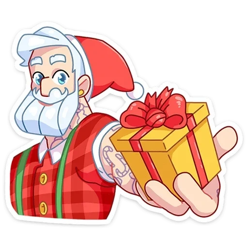 santa claus, gift