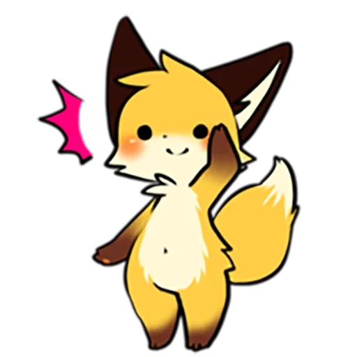 fox, pokemon fox, mignon renard