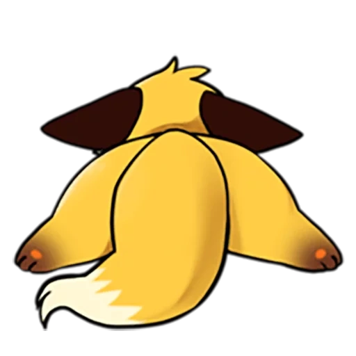 fox, animação, picachu, picchu adormecido, padrão pokemon