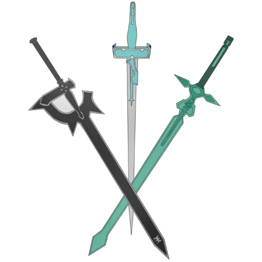 kirito sword, sao sword kirito, espada de kirito são, espadas de kirito são, mestres da espada online