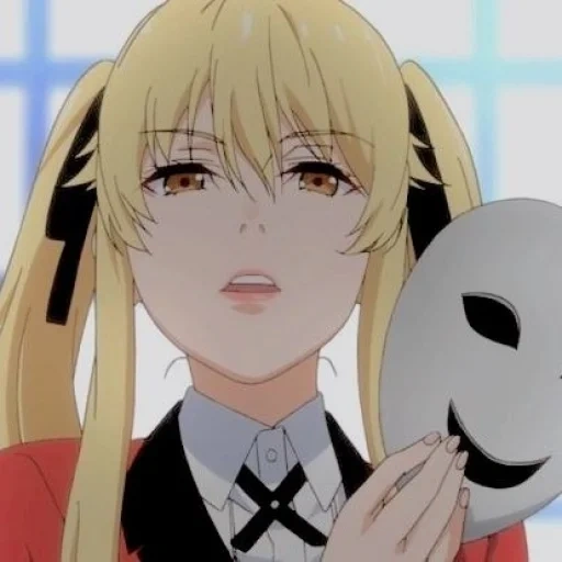 kakegurui, anime emoção louca, anime emoção louca yuki, anime mad isart meari, emoção louca meari saotome