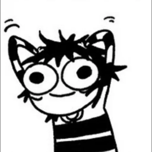 gatto, sarah anderson, gli scribbles di sarah, scadenza sarah anderson, sarah andersen che balla