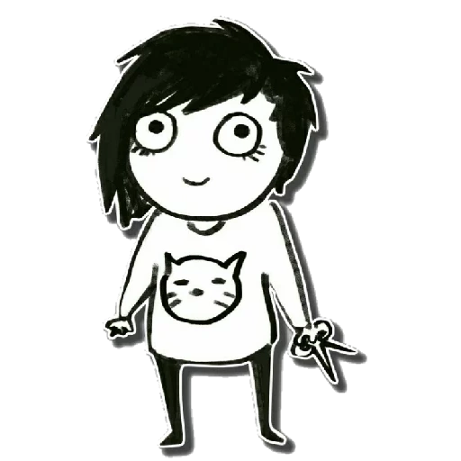 gato, sarah anderson, sarah anderson, sarah andersen, sarah scribbles