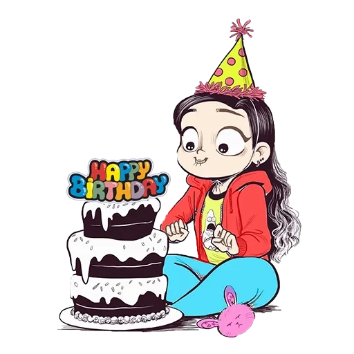 happy birthday betty, selamat ulang tahun wendy, motif ulang tahun, komik ulang tahun cassandra
