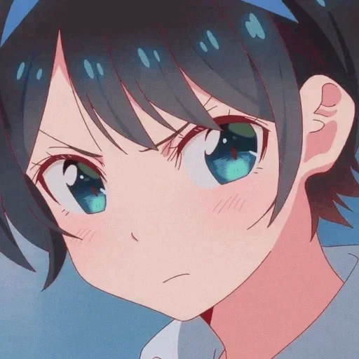 menina anime, menina anime, papel de animação, animação rukasarashina, primeiro trimestre de kanojo okarishimasu