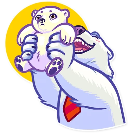 медведь, polar bear, белый медведь