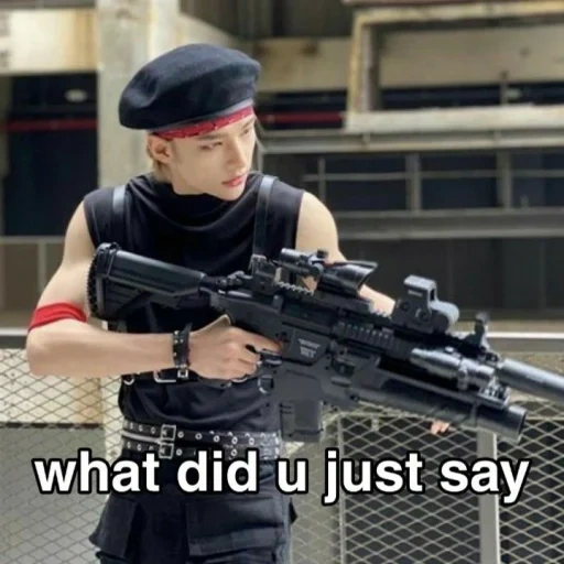 yoongi, special forces, military, stray kids, koreans weapons guys