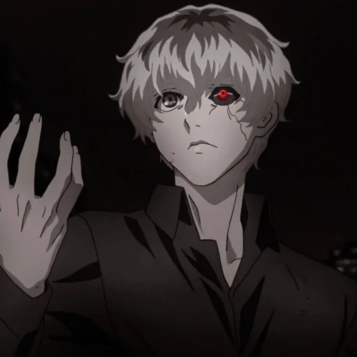 kaneki ken, kaneki ken, sasaki hayes, tokyo ghoul, kaneki di tokyo ghoul 3 stagioni