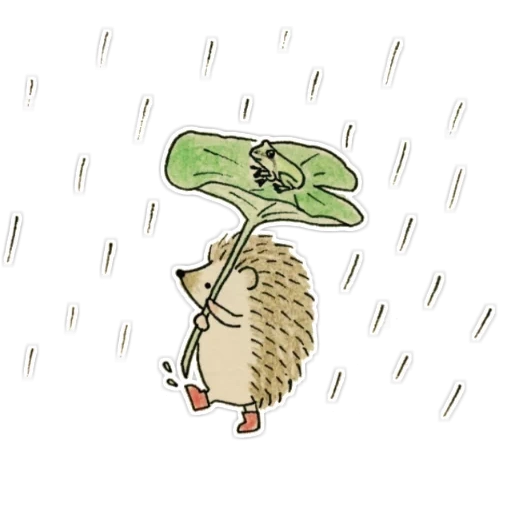 sasbalas, ilustração do ouriço