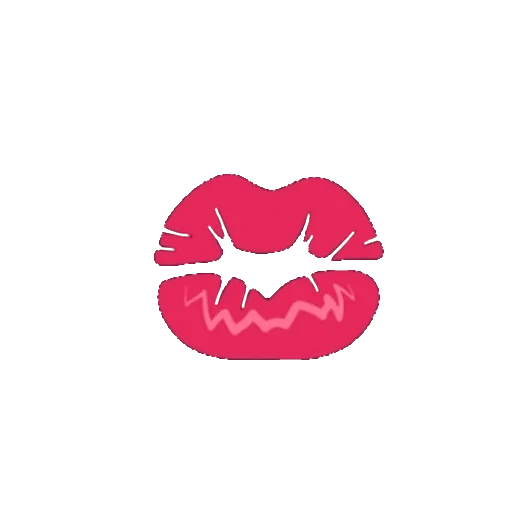 губы силуэт, губы вектор, губы логотип, губы поцелуй, наклейки губы