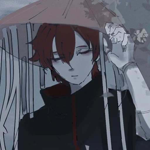 arte anime, vampire anime, akutagawa è sensibile, personaggi anime, souring nakahara kheo