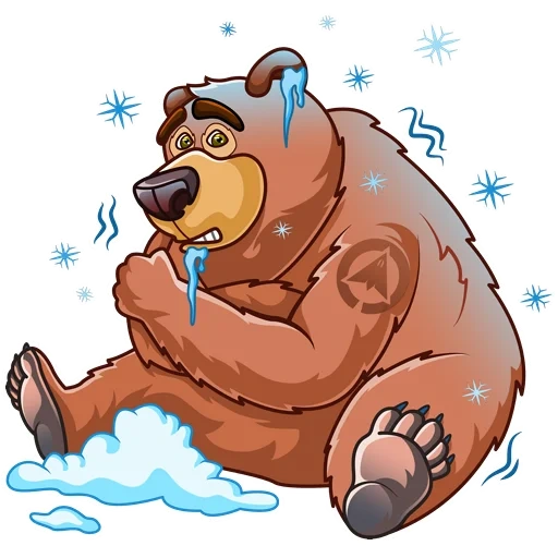 медведь, медведь рисунок, медведь медведь, мультяшный медведь, медведь иллюстрация