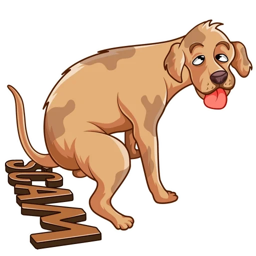 cane, labrador cartoon, il cane scava un'illustrazione, cartoon dog labrador