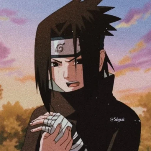 sasuke, sasuke kun, sasuke pfp, george hisashi, naruto 196 series