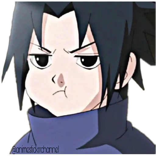 sasuke, sasuke kun, little sasuke, sasuke is a small face, sasuke uchiha is small