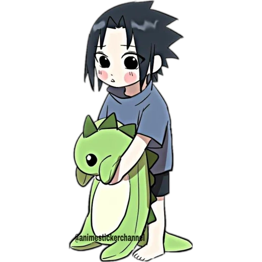 sasuke chibi, sasuke scooter, george kuan an, pequeña ayuda, pequeña ayuda