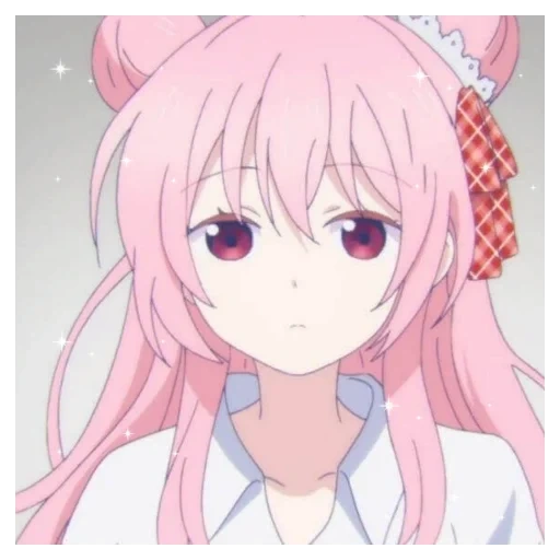 la principessa, anime di kawai, anime girl, matsuzaka sato, idol pink hair anime kawai