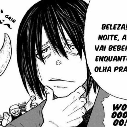 manga, quadrinhos de anime, personagens cômicos, fire force manga, flor de manwaman