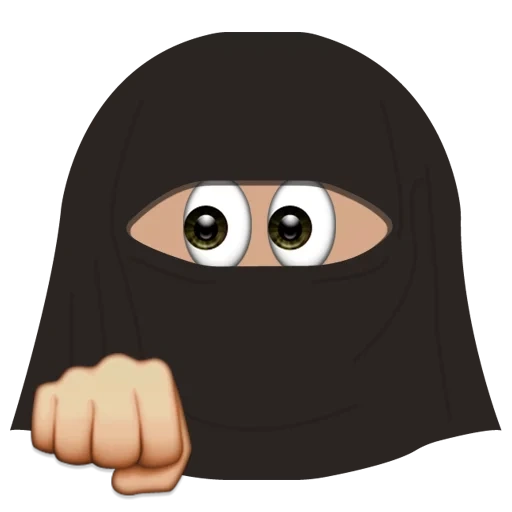 modern, emoji, emoji, expression pack balaclava, emotion of expression pack hijab