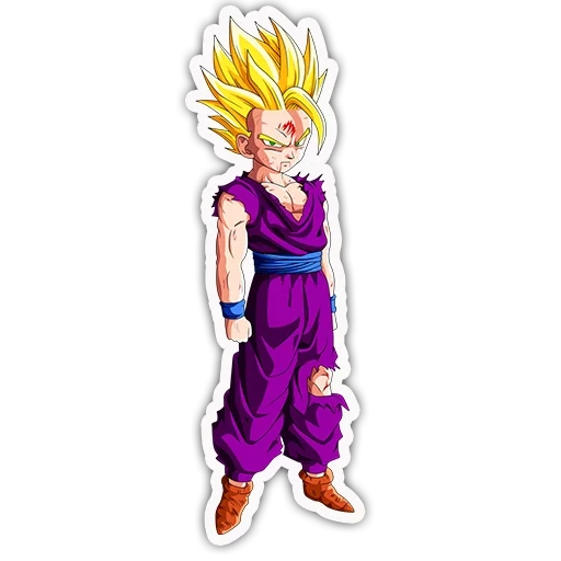 gohan ssj 2, gohan ssj 2, perle di draghi, gohan super sayan, gohan dragon bol