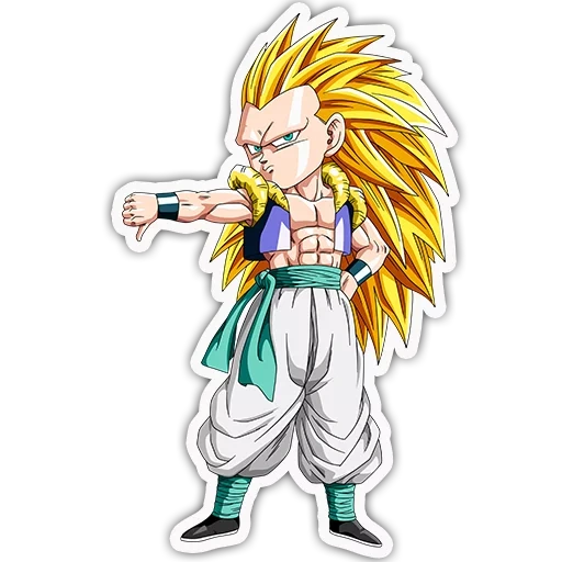 super saiyan 3, perlas de dragón, goku super sayan, gohan super sayan 3, dragon ball z gotenks