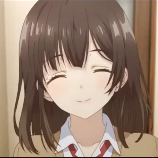 anime, sayu ogiware, ragazze anime, personaggi anime, sayu ogiware sta sorridendo