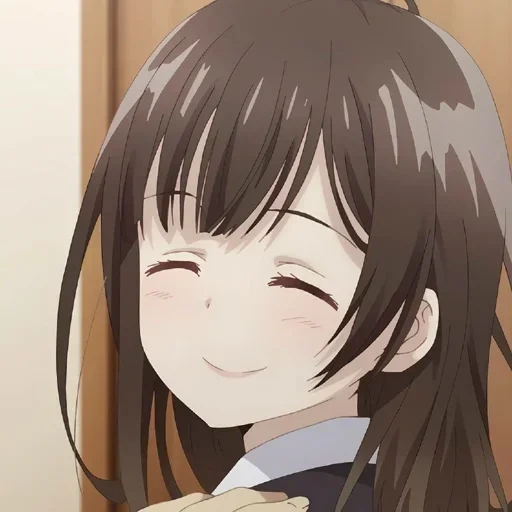 anime, anime art, sayu ogiware, anime characters, sayu ogiware is smiling