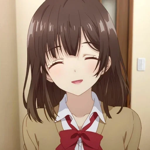 anime, anime girls, anime characters, yana lavrentieva, sayu ogiware is smiling