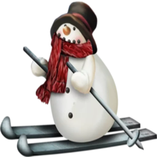 snowman, snowman in winter, snow snowman, a snowman with a broom, different snowmen