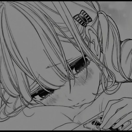 image, manga anime, dessin d'anime, anime triste