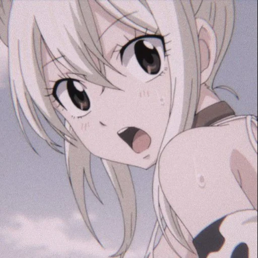 menina lucy, lucy heterotype tell, personagem de anime, animação tyre heterogênea, lucy harthelia terceira temporada