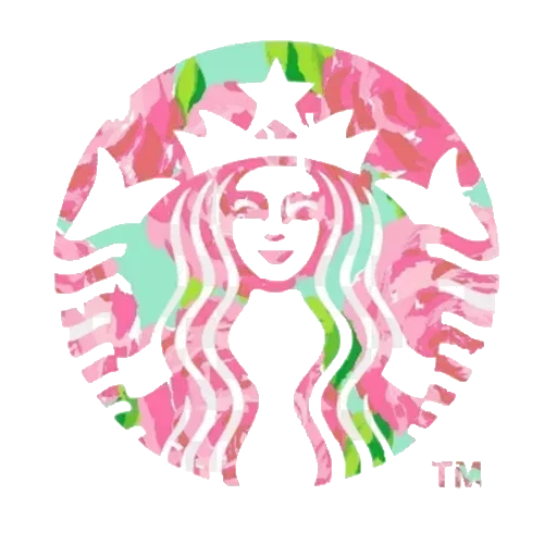 starbucks, starbucks logo, starbucks coffee, starbucks логотип, розовый старбакс логотип
