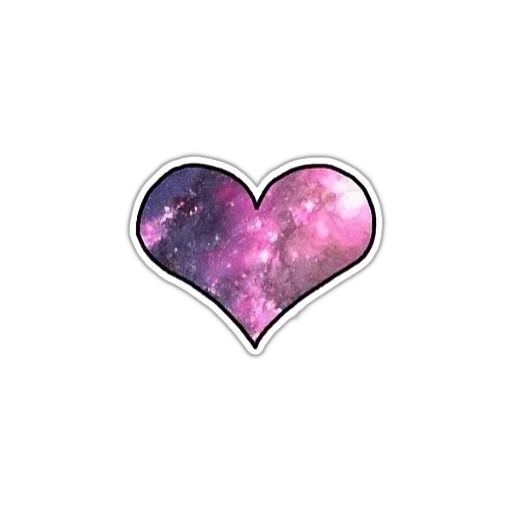 сердце, розовое сердце, космо сердечки, фиолетовые сердца, сердечко космическом цвете