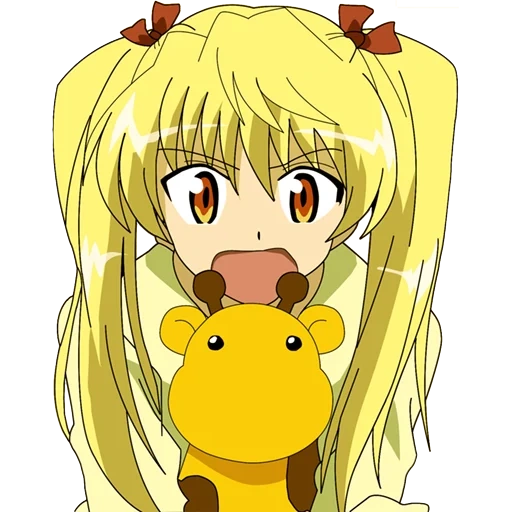 аниме, девушка, крик игрушка, sawachika eri, аниме желтыми волосами
