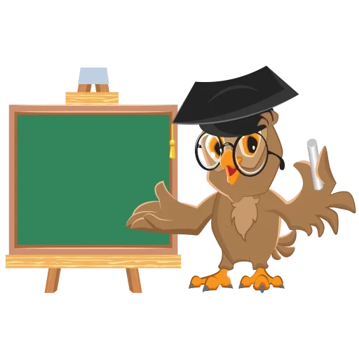 zygomatic tester, the pedant owl, teacher owl, study on september 1st, owl math teacher
