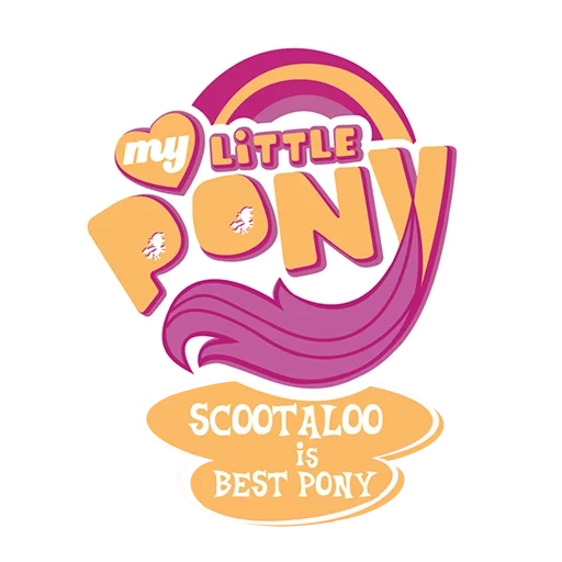 logo mlp, logo poney, emblème de poney, l'amitié est le miracle, mon petit logo poney