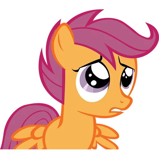 skutalo, scootal mlp, scutal poney, poney daughter skutalo, le poney skutala est triste