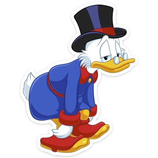 scrooj, scrooji, scrooge mcduck, mainan scrooj mcdak