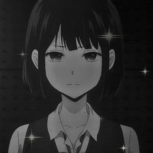 anime, foto, personagens de anime, hanabi yasuraoki tristeza, hanabi yasuraoka está triste