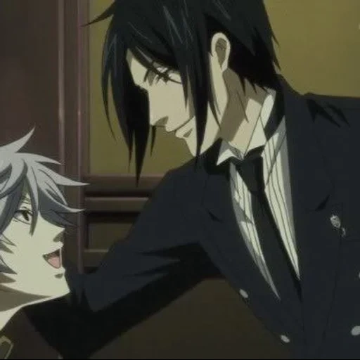 dark butler 2, dark steward of pluto, black butler animation, dark steward of pluto, anime dark housekeeper pluto